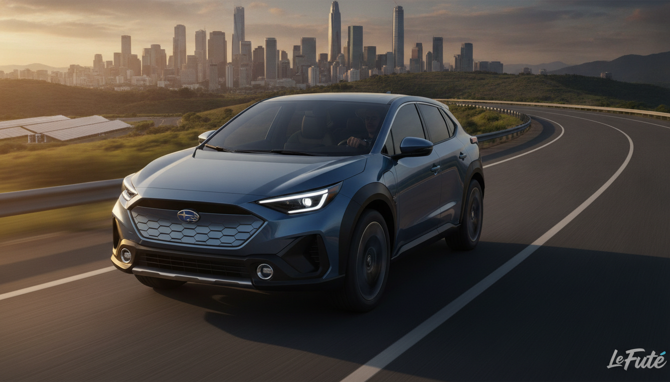 Subaru dévoile l’Uncharted, son SUV électrique à 36 990 € : 588 km d’autonomie et une identité 100 % Subaru pour rivaliser avec Tesla Model Y et Skoda Elroq 1 découvrez le subaru uncharted, le nouveau suv électrique à 36 990 €, offrant 588 km d'autonomie et une identité 100 % subaru, prêt à rivaliser avec la tesla model y et la skoda enyaq.