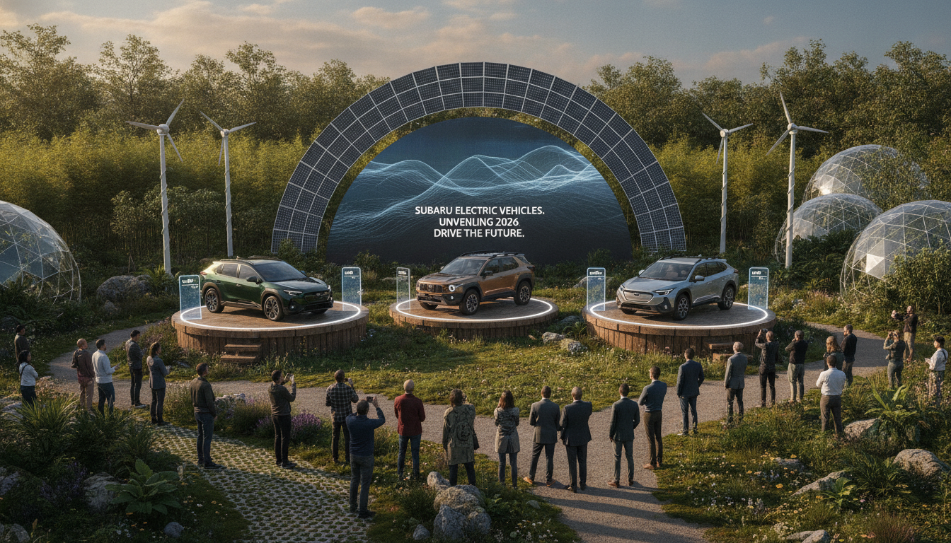 Subaru dévoile ses ambitions écologiques et son feuille de route pour la seconde moitié de 2026 1 découvrez les ambitions écologiques de subaru et sa feuille de route pour la seconde moitié de 2026, avec des engagements forts en matière de durabilité et d'innovation verte.