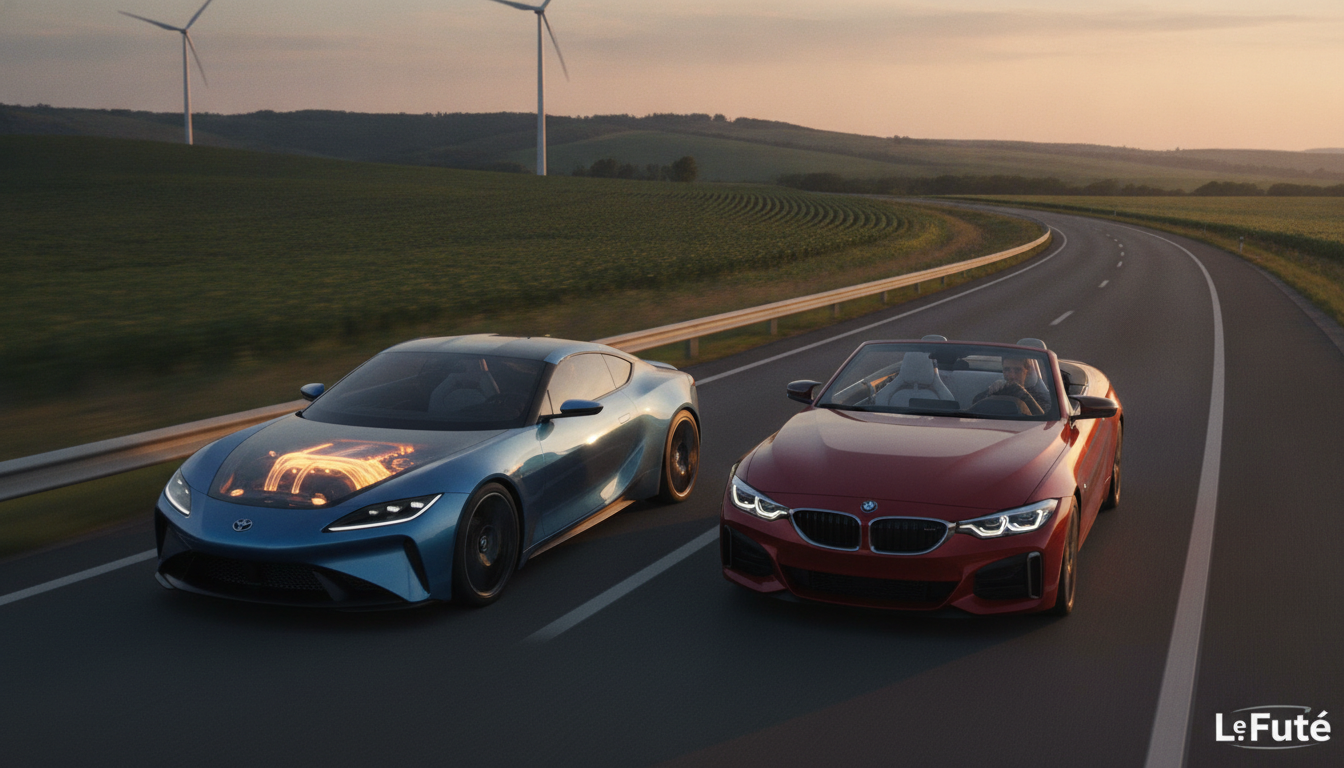 Toyota, BMW et Repsol dévoilent un carburant synthétique 100 % renouvelable pour révolutionner les moteurs thermiques 1 toyota, bmw et repsol présentent un carburant synthétique 100 % renouvelable, une innovation clé pour transformer les moteurs thermiques vers un avenir plus écologique et durable.