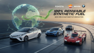toyota, bmw et repsol lancent un carburant synthétique 100 % renouvelable, une innovation majeure pour transformer les moteurs thermiques et réduire l'empreinte carbone.