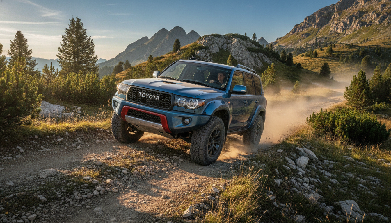 Toyota dévoile un 4x4 robuste de 204 ch qui challenge et dépasse le Land Cruiser sur tous les terrains 1 découvrez le nouveau 4x4 robuste de toyota avec 204 ch, conçu pour défier et surpasser le land cruiser sur tous les terrains, alliant puissance et performance exceptionnelle.
