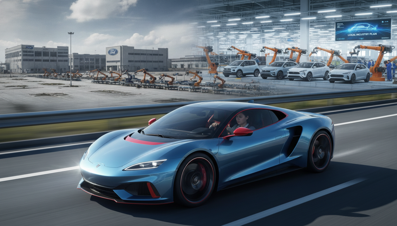 Usine Ford en Espagne à l'arrêt total : la Chine relance la production avec 4 modèles innovants et un plan révolutionnaire pour l'industrie locale 1 la fermeture totale de l'usine ford en espagne ouvre la voie à la relance de la production en chine, qui présente 4 modèles innovants et un plan révolutionnaire pour dynamiser l'industrie locale.