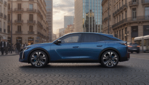 découvrez le test complet de la peugeot e-408, l'ambassadrice électrique de stellantis, alliant puissance avec ses 343 nm et le confort d'une berline au design futuriste.
