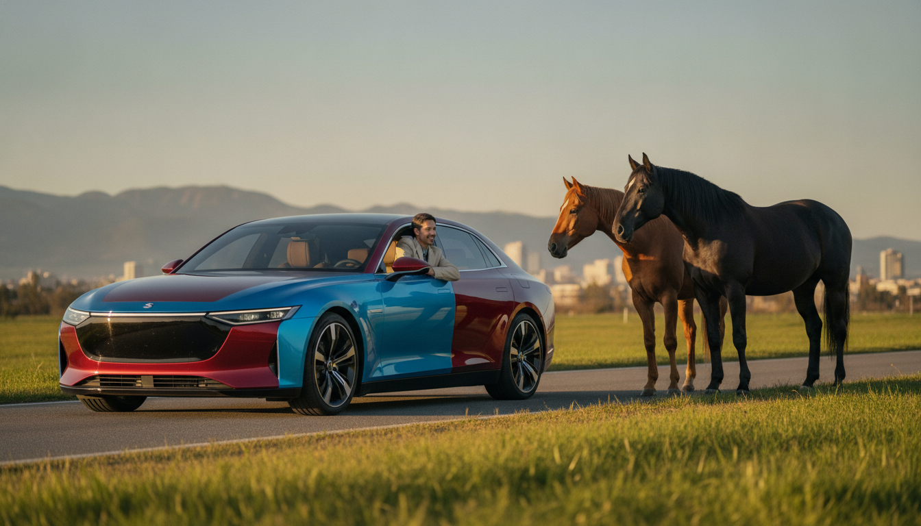 chevaux, près de 5 mètres, berline japonaise et tarif ultra-compétitif : voici le rival inattendu de la Tesla Model 3 1 découvrez le rival surprenant de la tesla model 3 : une berline japonaise compacte de près de 5 mètres, alliant puissance avec des chevaux impressionnants et un tarif ultra-compétitif.
