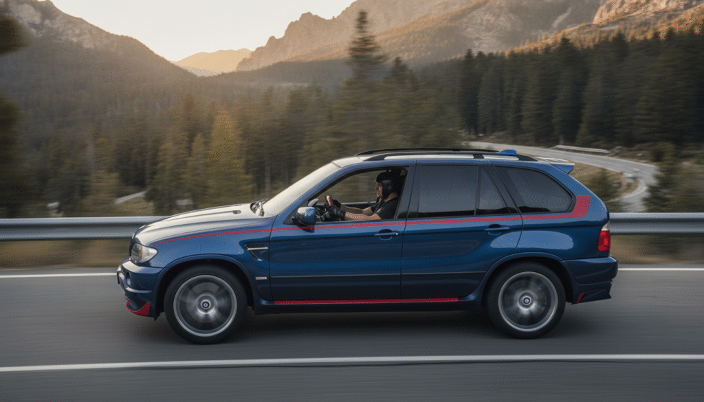 BMW fait renaître son tout premier X5 équipé du V10 de 507 ch de la M5 : une pièce unique au caractère exceptionnel 1 découvrez la renaissance du tout premier bmw x5, équipé du légendaire v10 de 507 ch de la m5, une édition unique au caractère exceptionnel alliant puissance et exclusivité.