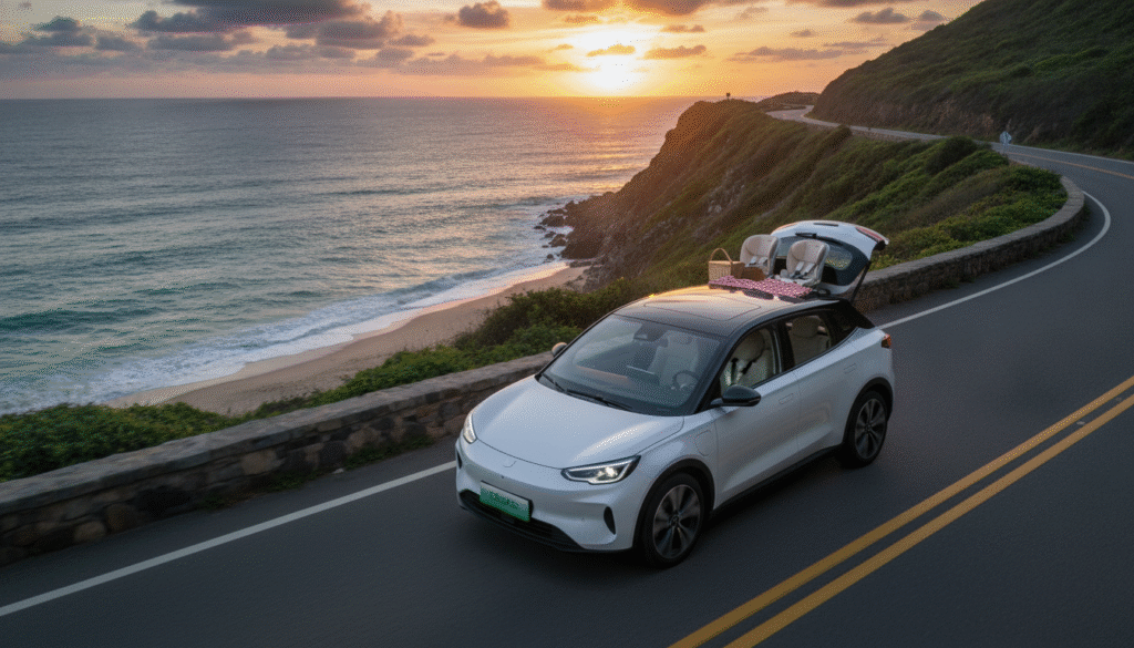 Cette électrique compacte familiale affiche 218 CV et un équipement résolument premium 1 découvrez cette voiture électrique compacte familiale offrant 218 cv de puissance et un équipement haut de gamme pour une expérience de conduite premium et confortable.