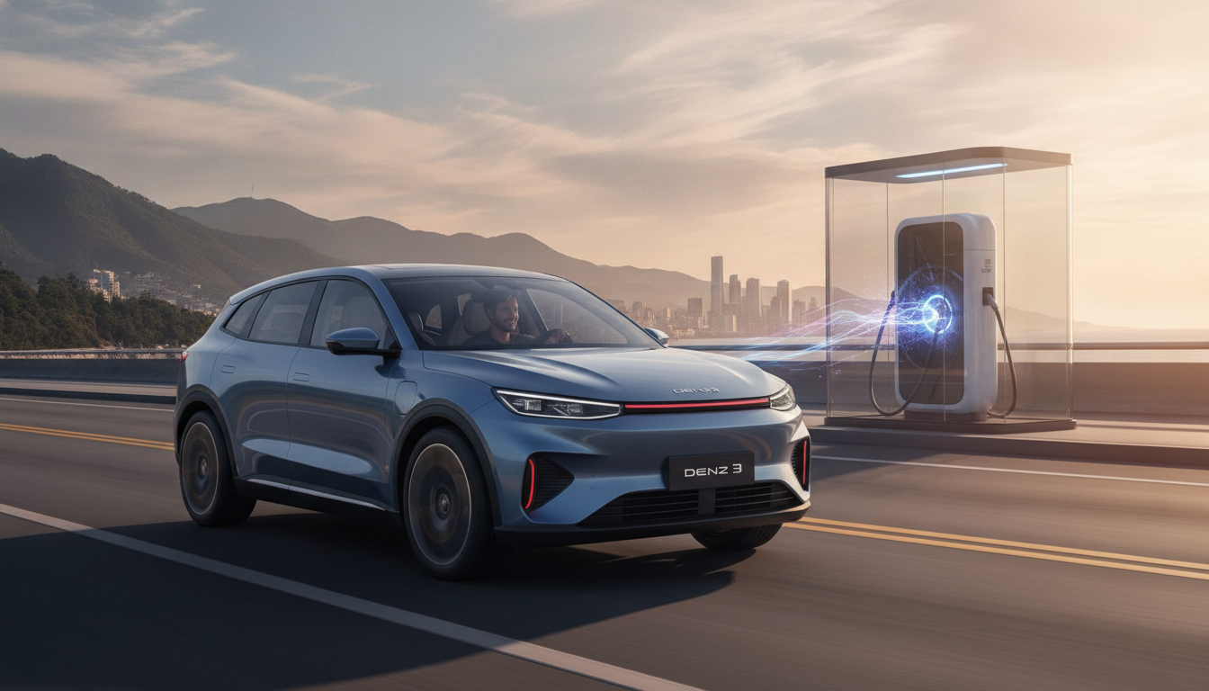 Denza B3 : Le SUV électrique chinois de 326 ch à seulement 18 500 € avec une recharge ultra-rapide en 5 minutes qui révolutionne le marché 1 découvrez le denza b3, le suv électrique chinois puissant de 326 ch, disponible dès 18 500 €. profitez d'une recharge ultra-rapide en seulement 5 minutes, une innovation qui révolutionne le marché des véhicules électriques.