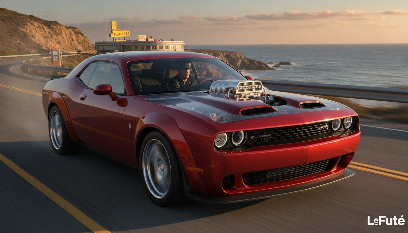 Dodge réinvente l'icône des muscle cars : 600 chevaux de pure puissance thermique, sans aucune assistance électrique 1 découvrez la nouvelle dodge, une icône revisitée des muscle cars, avec 600 chevaux de puissance thermique pure, délivrée sans aucune assistance électrique pour une expérience de conduite authentique.