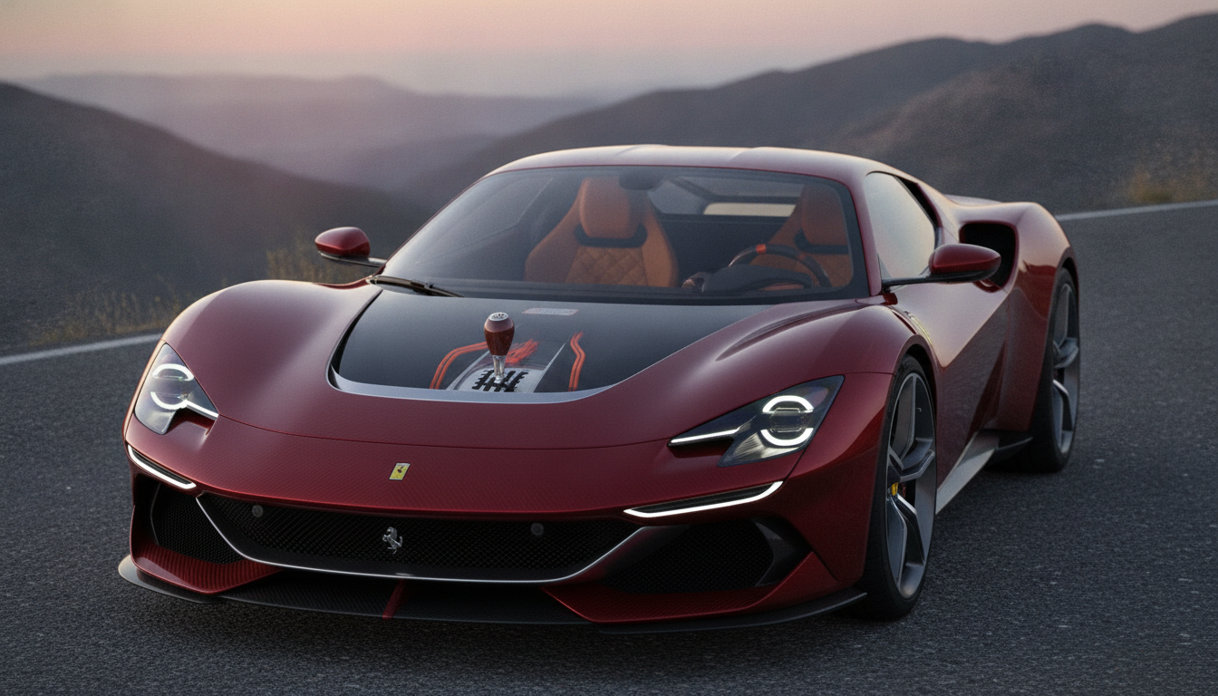 Ferrari 2026 : Maranello défie les attentes avec une transmission manuelle et un design rétro assumé 1 découvrez la ferrari 2026, un modèle audacieux de maranello qui revisite le passé avec une transmission manuelle et un design rétro affirmé, défiant toutes les attentes.