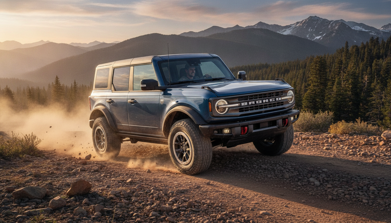 Ford Bronco Luxe 2029 : un rival abordable qui défie le Mercedes Classe G sur son propre terrain 1 découvrez le ford bronco luxe 2029, un suv abordable qui rivalise avec le mercedes classe g en alliant robustesse, élégance et performance sur tous les terrains.