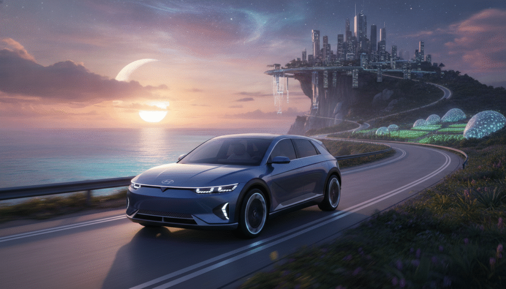 Hyundai révolutionne le segment des crossovers électriques avec un modèle 800 V au design Lamborghini, batteries CATL et collaboration exclusive avec BAIC 1 hyundai innove dans le secteur des crossovers électriques avec un modèle 800 v au design inspiré de lamborghini, équipé de batteries catl et développé en collaboration exclusive avec baic.