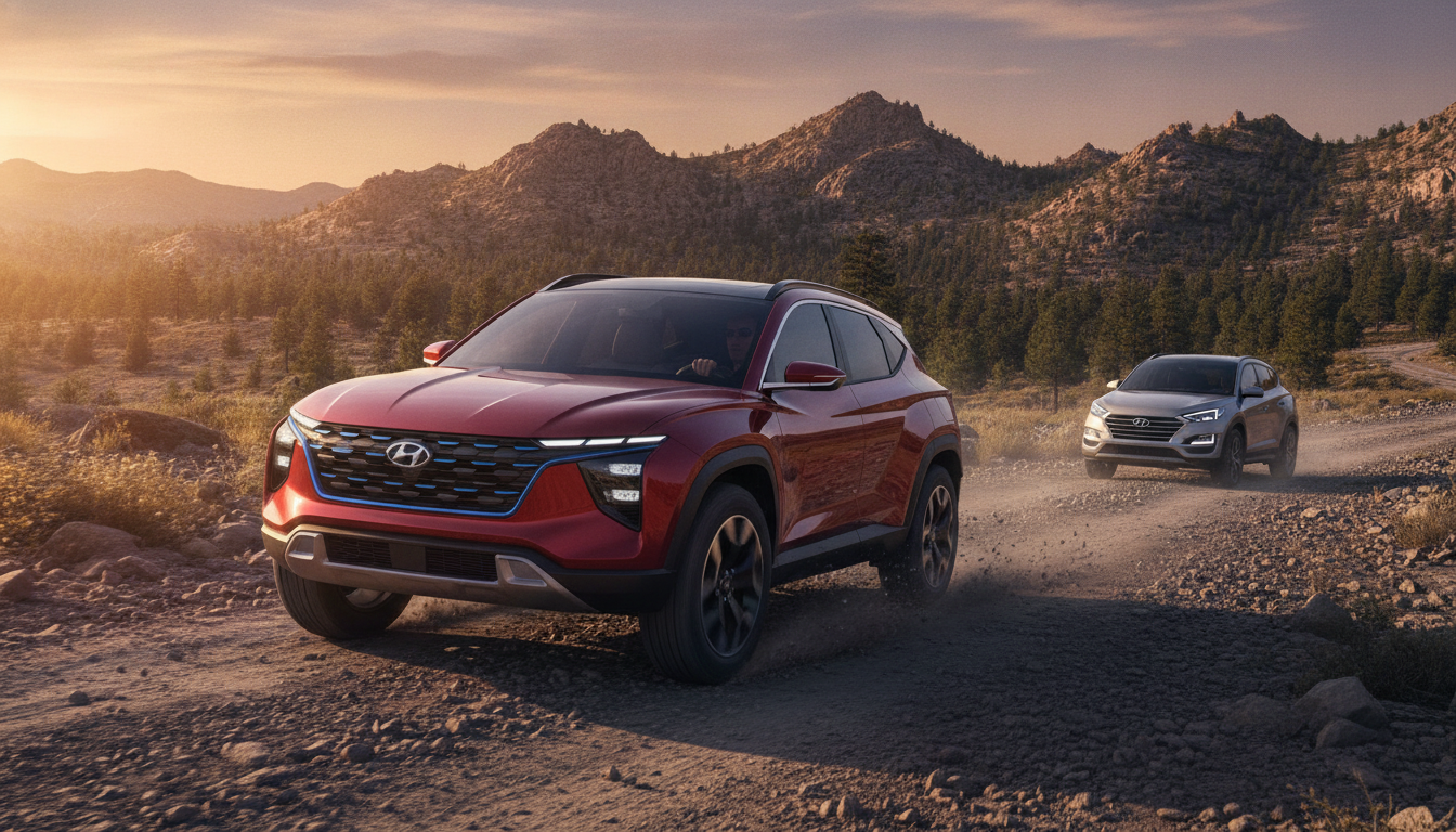 L'EVO 6 HEV, SUV hybride familial au style aventurier, défie le Hyundai Tucson sur tous les terrains 1 découvrez l'evo 6 hev, un suv hybride familial au design aventurier, qui rivalise avec le hyundai tucson grâce à ses performances polyvalentes sur tous les terrains.