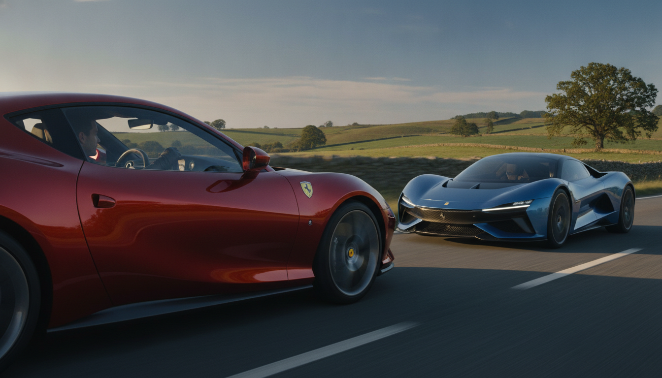 La Ferrari Luce à 40 millions éclipsée : ce que le Royaume-Uni prépare capte toutes les attentions des passionnés 1 découvrez comment le projet exceptionnel que prépare le royaume-uni attire toute l'attention des passionnés, éclipsant même la ferrari luce à 40 millions d'euros.