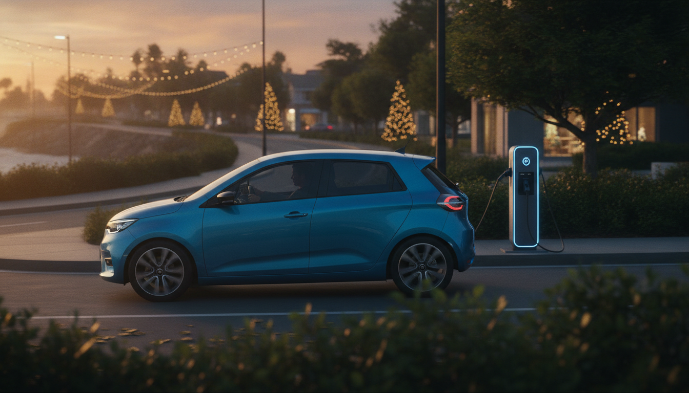 La Renault 5 électrique se pare de nouvelles teintes exclusives et s'équipe davantage à l'approche des fêtes 1 découvrez la renault 5 électrique avec ses nouvelles teintes exclusives et un équipement enrichi, parfaite pour célébrer les fêtes avec style et modernité.