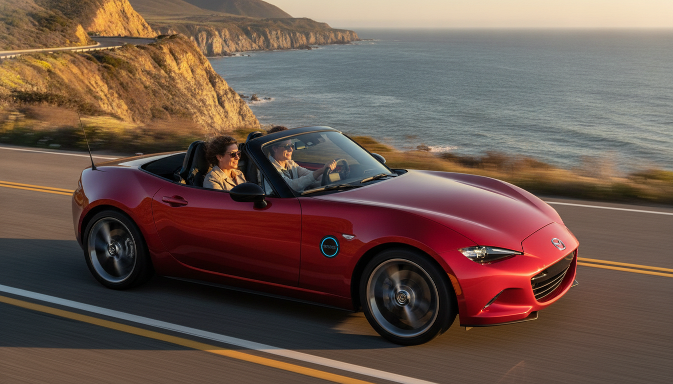 Mazda électrise la MX-5 : quand les puristes vacillent devant un plan audacieux qui pourrait tous les convaincre 1 découvrez comment mazda révolutionne la légendaire mx-5 en la rendant électrique, un choix audacieux qui fait hésiter les puristes mais promet de séduire tous les passionnés.
