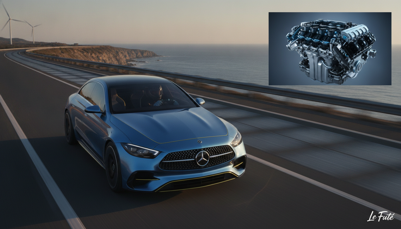 Mercedes Classe C 2026 dévoilée : un look électrique audacieux cachant un moteur diesel 2.0 litres de 200 ch 1 découvrez la mercedes classe c 2026 au design électrique audacieux, équipée d'un moteur diesel 2.0 litres de 200 chevaux alliant performance et modernité.