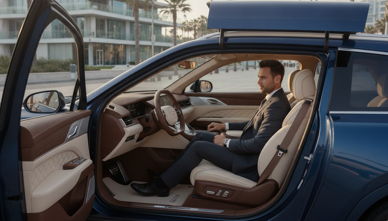 Portes antagonistes, intérieur luxueux façon yacht et 660 chevaux : découvrez ce mastodonte coréen de 5,3 m qui défie Maybach, Bentley et Range Rover 1 découvrez ce mastodonte coréen de 5,3 m avec portes antagonistes, intérieur luxueux façon yacht et 660 chevaux, rivalisant avec maybach, bentley et range rover.