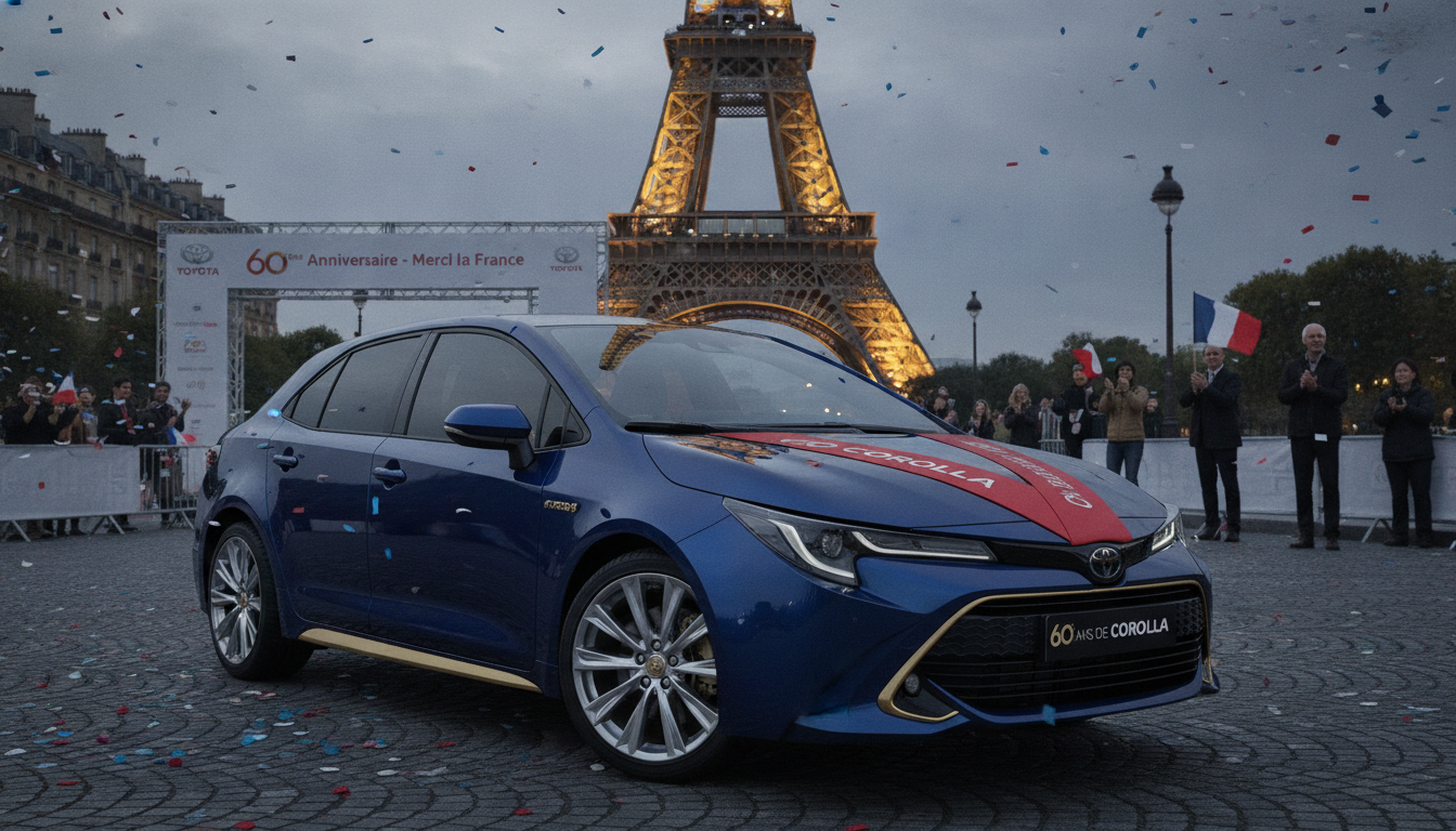 Toyota Corolla : 60 ans de succès et 57 millions d’exemplaires vendus, la légende automobile célèbre son anniversaire en France 1 découvrez l'histoire exceptionnelle de la toyota corolla, un succès mondial avec 57 millions d'exemplaires vendus en 60 ans. la légende automobile célèbre son anniversaire en france.