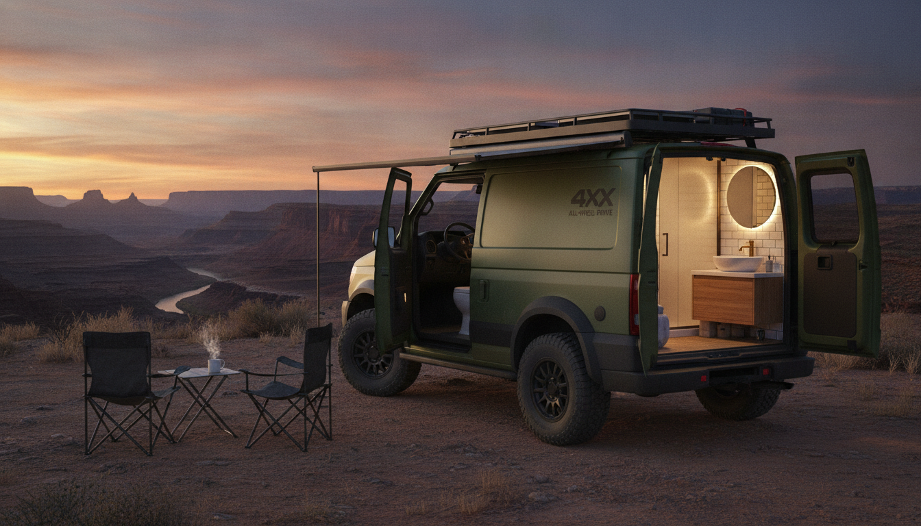 Un camping-car allemand avec salle de bains et transmission intégrale : une alternative à la Mercedes Marco Polo à 30 000 € de moins qui va séduire les aventuriers 1 découvrez un camping-car allemand équipé d'une salle de bains et d'une transmission intégrale, une alternative abordable à la mercedes marco polo, à 30 000 € de moins, idéal pour les aventuriers en quête de liberté.