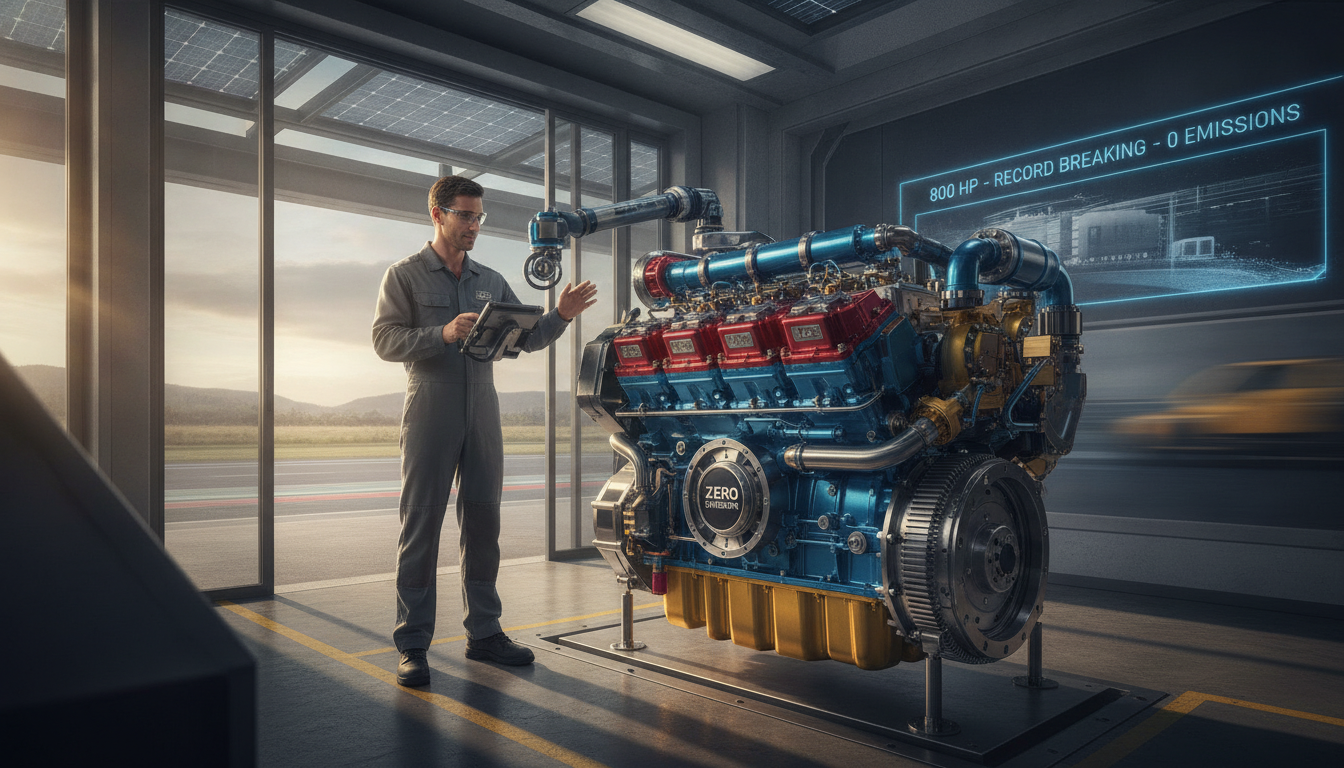 Un moteur 4 cylindres de pelleteuse JCB développe 800 CV et bat un record de vitesse zéro émission 1 découvrez le moteur 4 cylindres de pelleteuse jcb développant 800 cv, établissant un nouveau record de vitesse avec une performance zéro émission révolutionnaire.