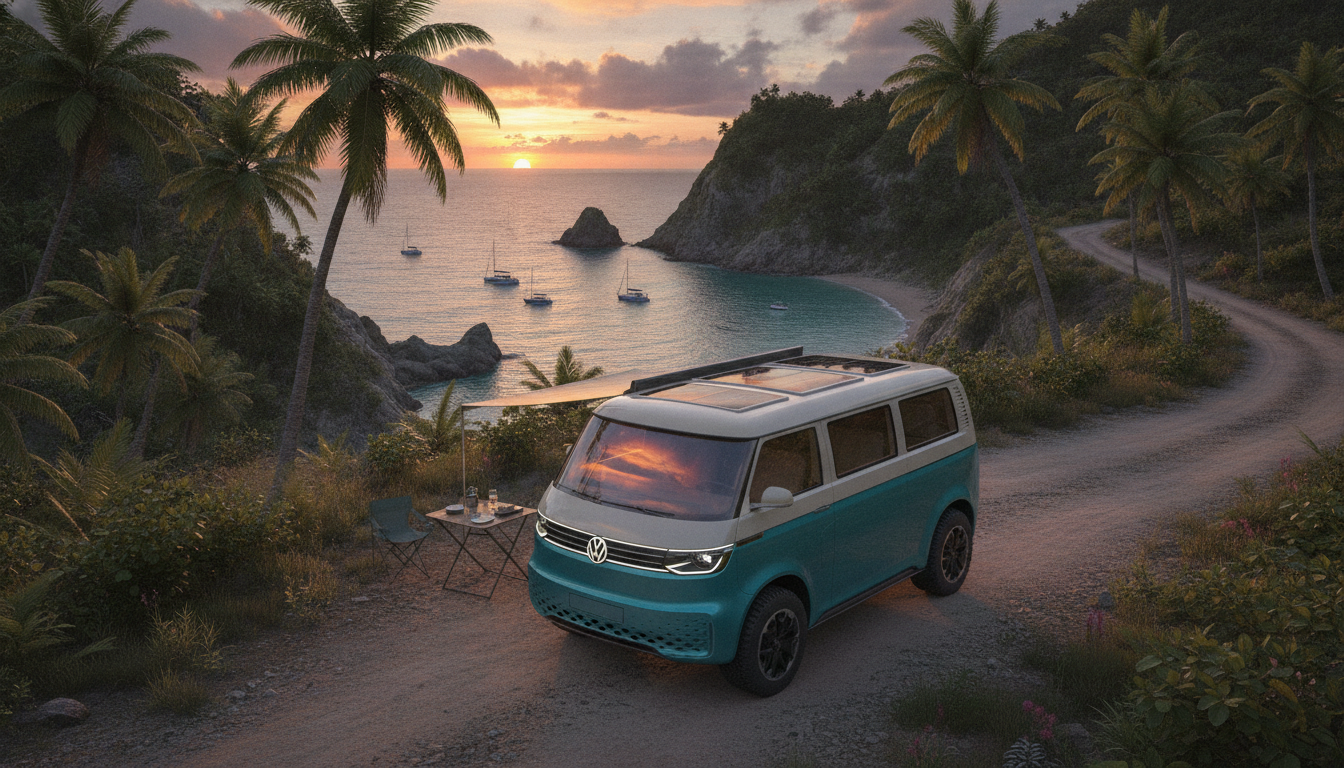 Volkswagen ID. California Cruise : l'arrivée du van électrique en France prévue pour début 2027 1 découvrez l'arrivée du volkswagen id. california cruise, le van électrique innovant, prévue en france dès début 2027. préparez-vous à une nouvelle ère de mobilité durable.