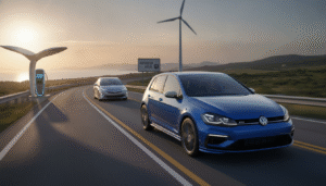 volkswagen s’inspire de toyota et mise sur la technologie hybride pour revitaliser la golf et affronter une concurrence de plus en plus intense sur le marché automobile.