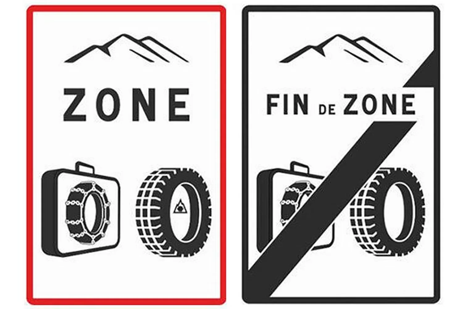 Attention à cette amende de 135 euros : cet équipement indispensable arrive bientôt ! 2 Zone Montagne Pneu