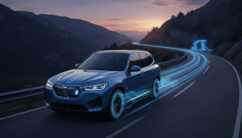 BMW en route vers l'électrique : l'iX3 s'impose avec 100 000 commandes en un an, production désormais continue 24h/24 2 bmw accélère sa transition électrique avec l'ix3, qui atteint 100 000 commandes en un an. la production tourne désormais en continu 24h/24 pour répondre à la demande.