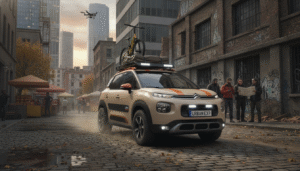 découvrez la nouvelle gamme citroën avec trois modèles transformés en aventuriers urbains, incluant un toit ouvrant sur l'ami et une autonomie impressionnante allant jusqu'à 397 km pour des trajets en ville encore plus agréables.