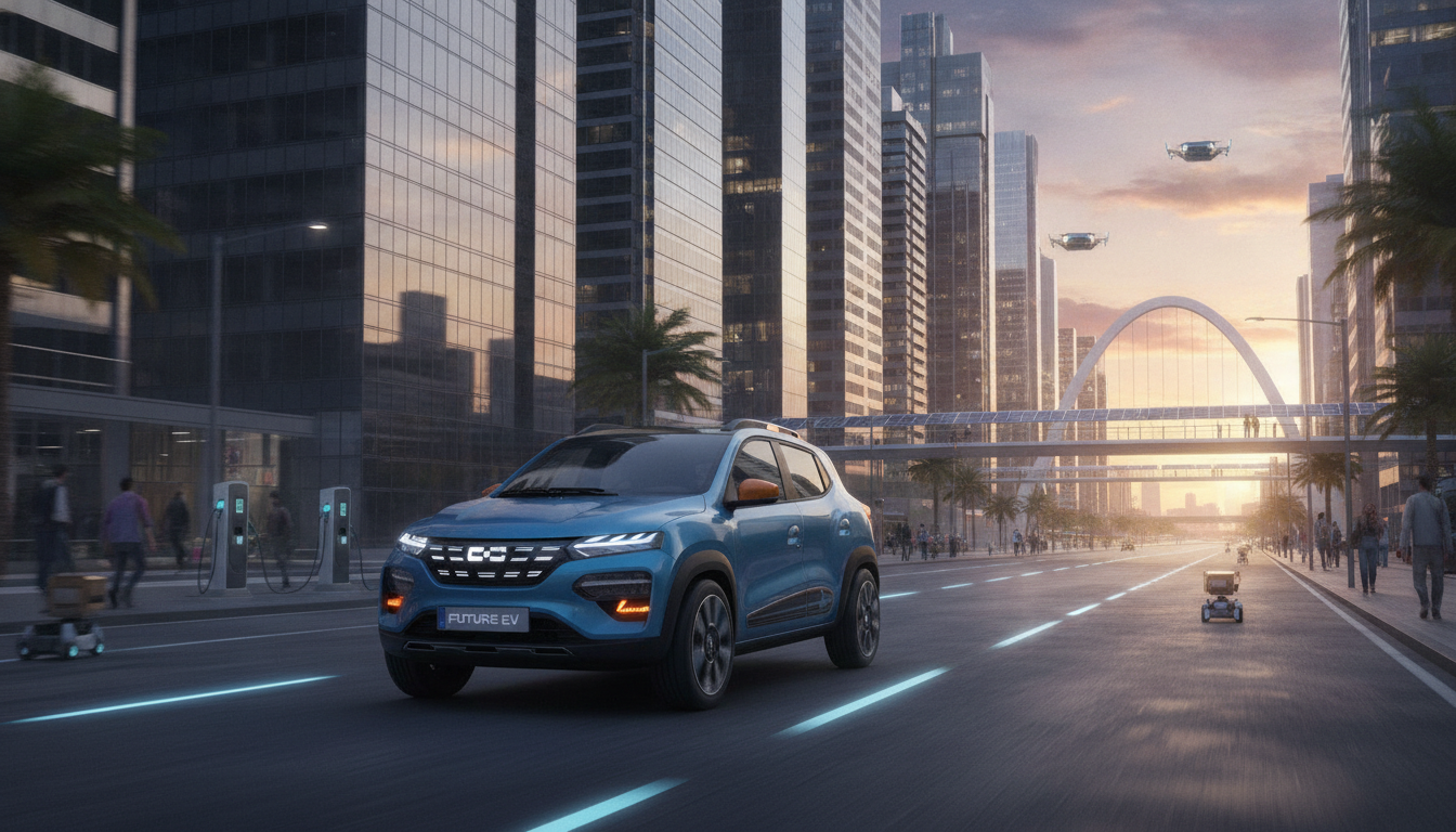 Dacia Spring 2026 : à 17 900 €, la citadine électrique se réinvente entièrement pour conserver son statut de la moins chère 1 découvrez la nouvelle dacia spring 2026, une citadine électrique entièrement réinventée à seulement 17 900 €, qui conserve son titre de voiture électrique la plus abordable du marché.