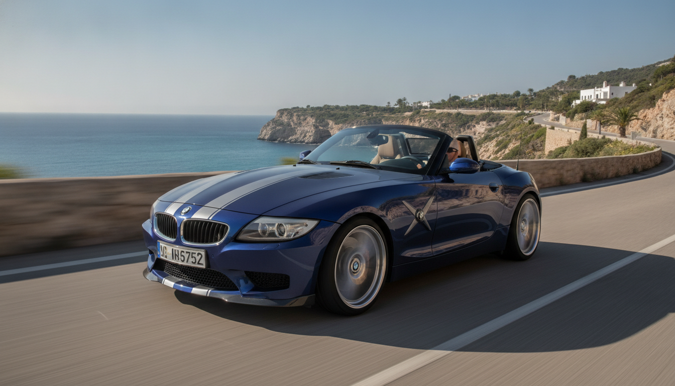 Découvrez la BMW Z4 transformée : un roadster inédit de 435 ch, édition exclusive limitée à 99 exemplaires 1 découvrez la bmw z4 transformée : un roadster exclusif de 435 ch, édition limitée à seulement 99 exemplaires, alliant performance et design unique pour les passionnés d'automobile.