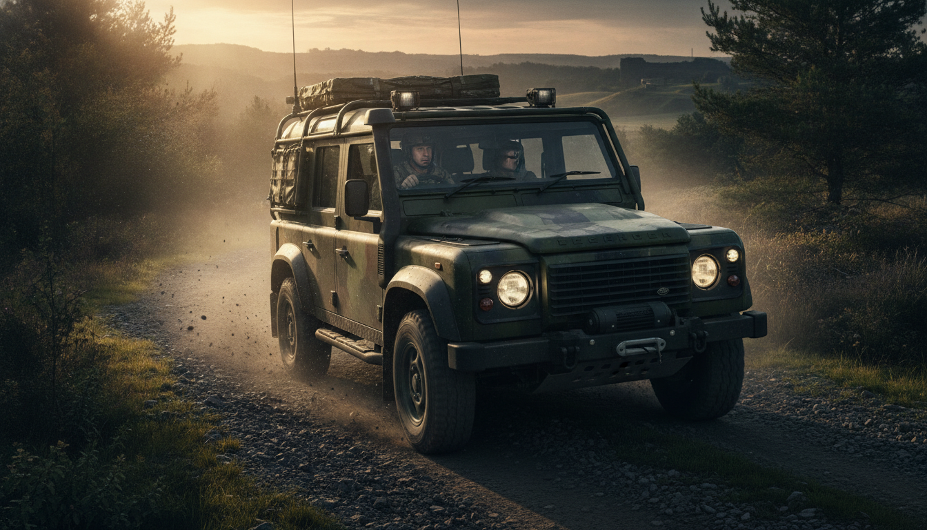 Defender Wolf II : le 4x4 introuvable prêt à devenir le nouveau pilier militaire de l'armée britannique 1 découvrez le defender wolf ii, le 4x4 rare et robuste destiné à devenir le nouveau véhicule militaire incontournable de l'armée britannique.