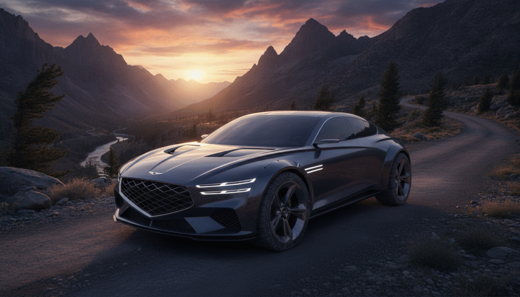 Genesis dévoile son 4×4 V8 de 1 100 ch : un monstre de puissance sur les routes de montagne 1 découvrez le nouveau 4×4 v8 de genesis, avec ses 1 100 chevaux de puissance brute, conçu pour dominer les routes de montagne avec une performance et un style inégalés.