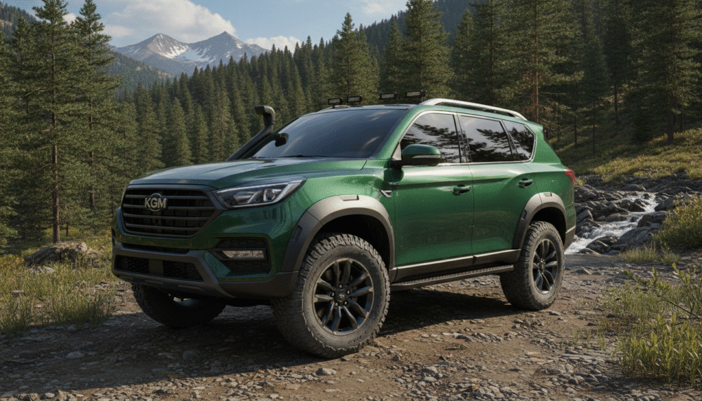 KGM Rexton : le 4×4 coréen de 202 ch et 7 places qui rivalise discrètement avec le Toyota Land Cruiser 1 découvrez le kgm rexton, un 4×4 coréen puissant de 202 ch et 7 places, conçu pour rivaliser discrètement avec le toyota land cruiser en alliant performance, confort et robustesse.