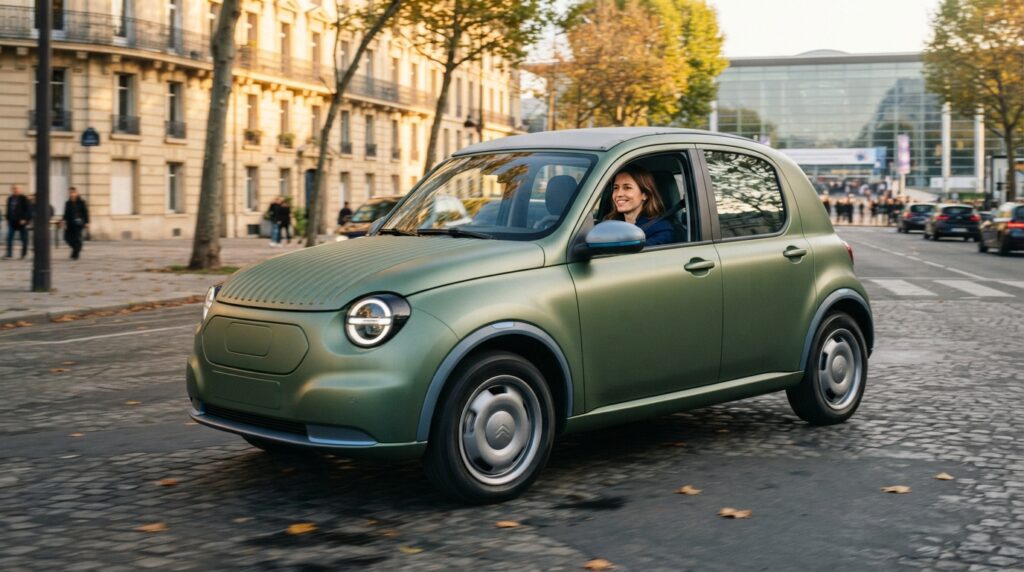 La 2 CV électrique de Citroën se précise : premières images avant le Mondial de Paris 1 découvrez les premières images de la 2 cv électrique de citroën, qui se dévoile avant le mondial de paris.