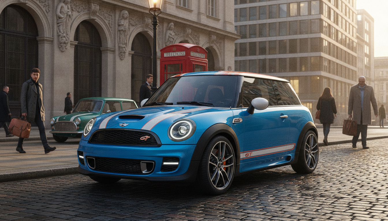 La nouvelle MINI 1998 GT : un nom mystérieux sans lien avec l'année 1998 1 découvrez la nouvelle mini 1998 gt, un modèle au nom énigmatique qui n'a aucun lien avec l'année 1998, alliant design moderne et performance unique.