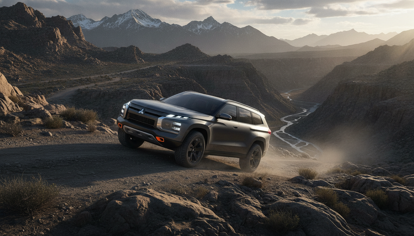Le Mitsubishi Pajero 2027 : un 4×4 emblématique de 4,92 m prêt à défier le Toyota Land Cruiser 1 découvrez le mitsubishi pajero 2027, un 4×4 emblématique de 4,92 m conçu pour rivaliser avec le toyota land cruiser, alliant robustesse, performance et design moderne.