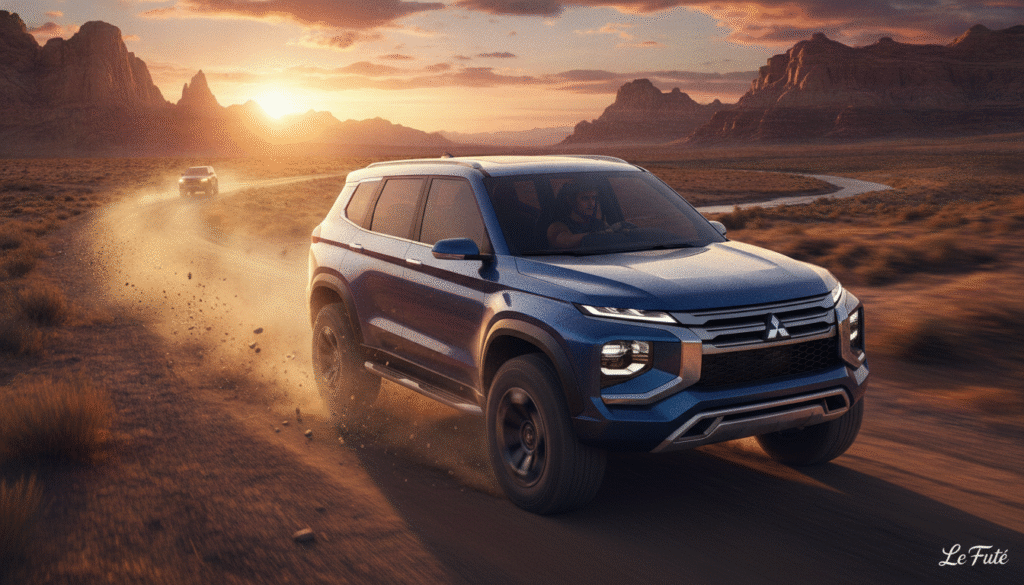Le Mitsubishi Pajero 2027 : un 4×4 emblématique de 4,92 m prêt à défier le Toyota Land Cruiser 1 découvrez le nouveau mitsubishi pajero 2027, un 4×4 emblématique de 4,92 m alliant robustesse et technologie, prêt à rivaliser avec le toyota land cruiser pour des aventures inégalées.