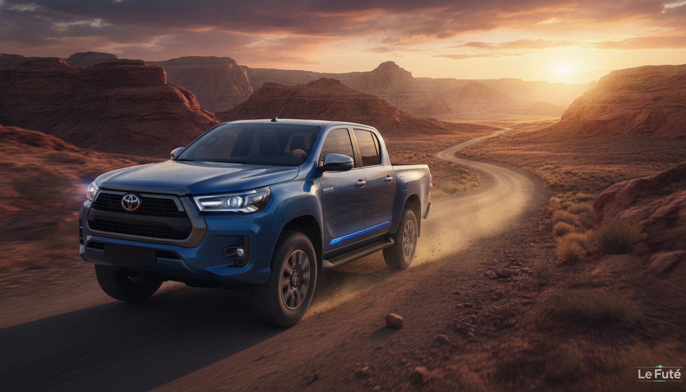 Le Toyota Hilux passe à l'électrique en 2028 : une révolution majeure pour le pick-up le plus robuste au monde 1 découvrez la révolution électrique du toyota hilux en 2028, alliant robustesse légendaire et technologie durable pour le pick-up le plus fiable au monde.