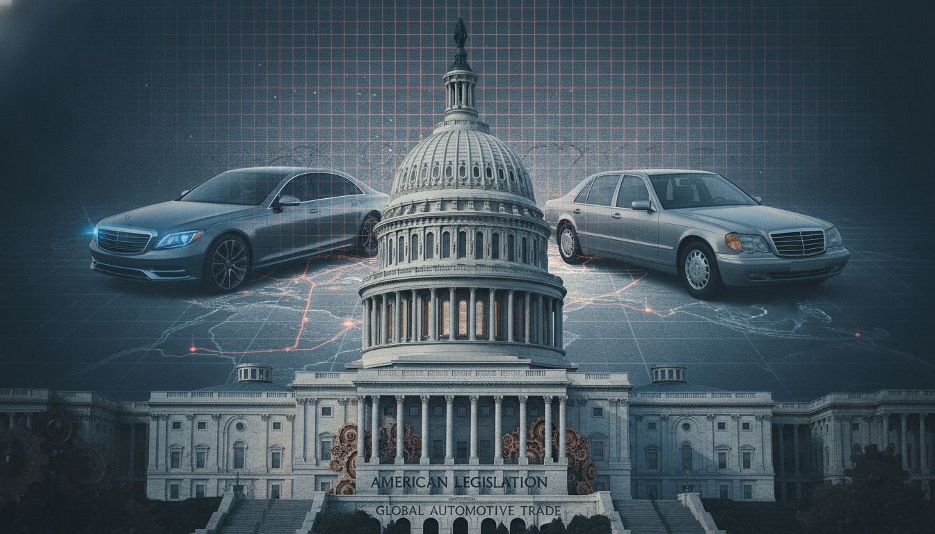Les États-Unis visent les voitures chinoises, mais leur législation pourrait également affecter Mercedes 1 les états-unis ciblent les voitures chinoises dans leur nouvelle législation, qui pourrait aussi avoir un impact significatif sur mercedes et d'autres constructeurs automobiles internationaux.