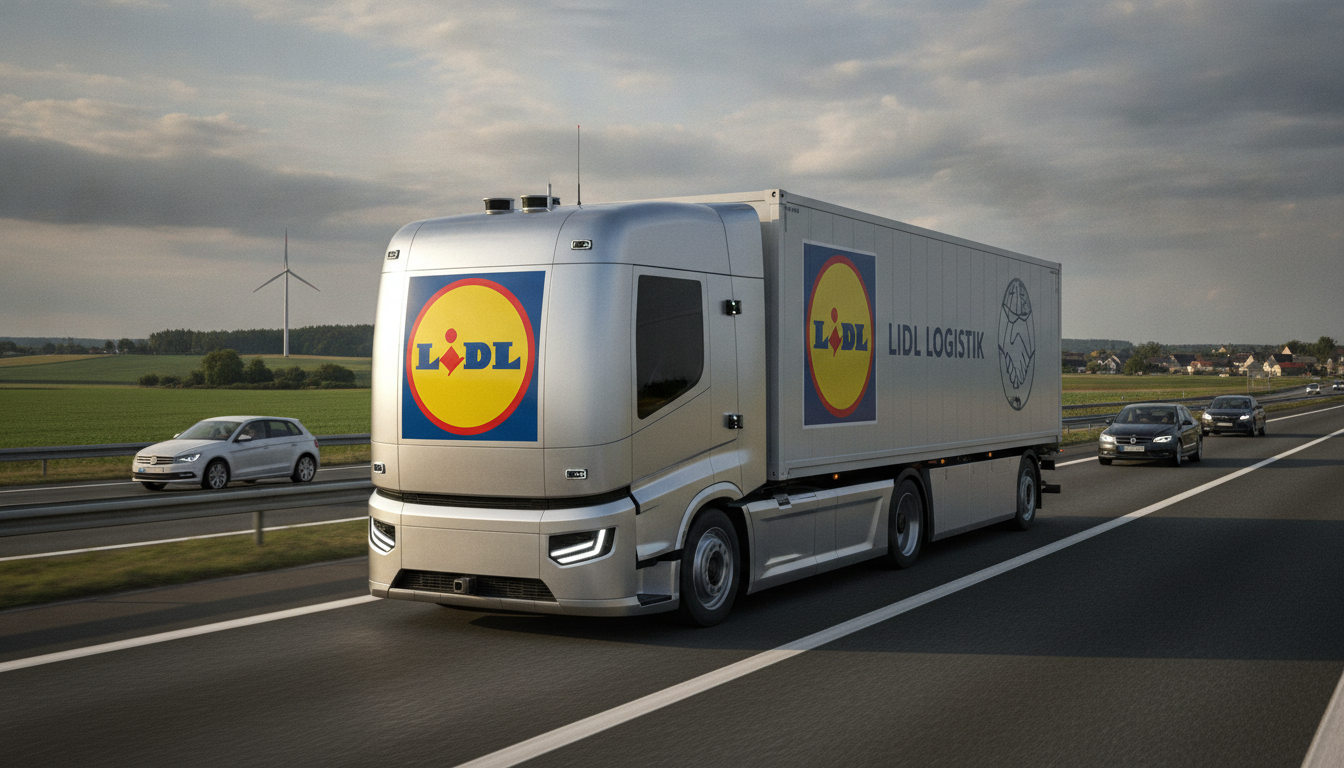 Lidl Déploie un Camion Autonome sans Cabine pour ses Livraisons en Allemagne