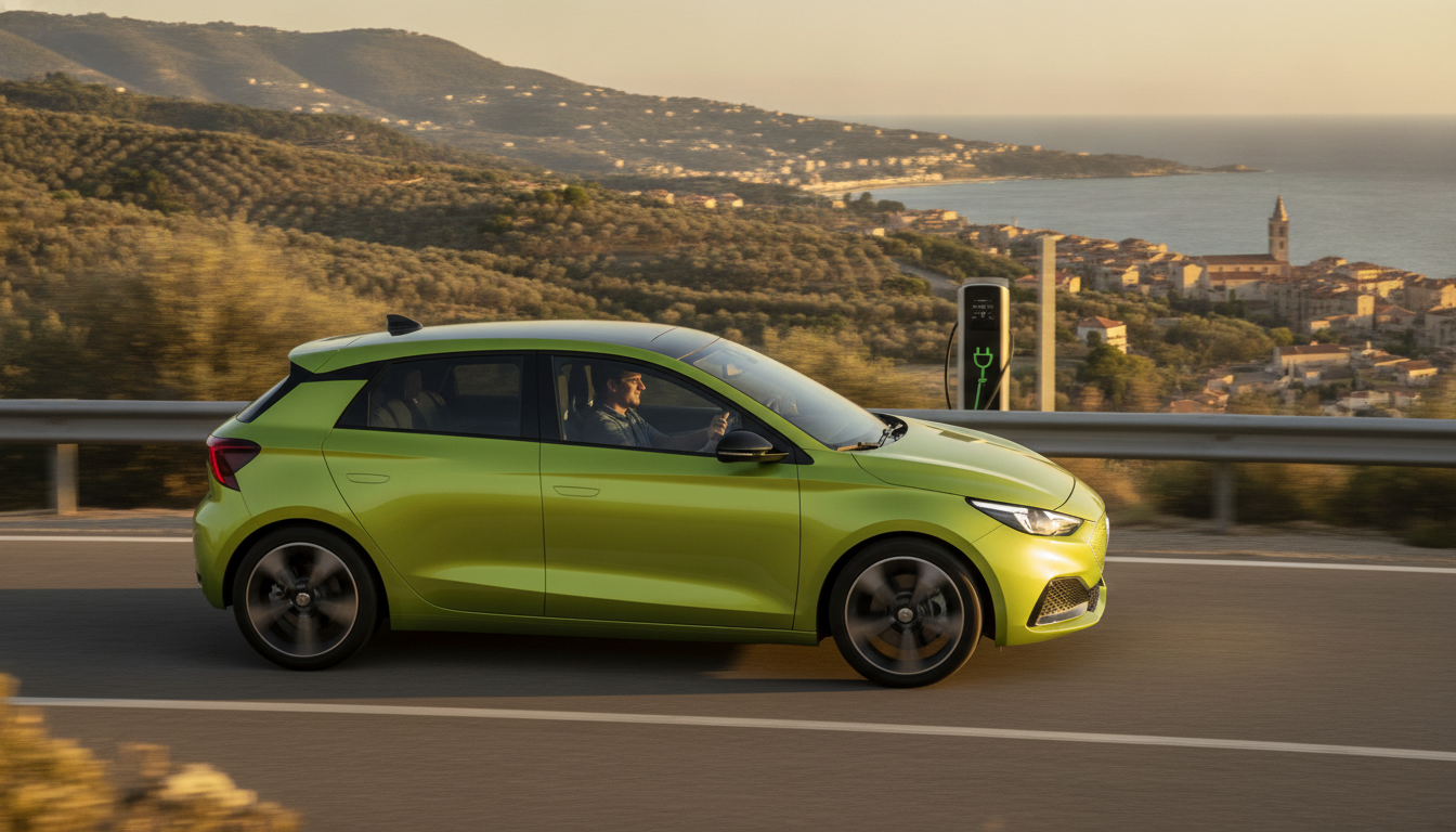 MG dévoile une petite électrique prévue pour 2027, rivale directe de la Renault 5, avec une production envisagée en Europe : un duel prometteur 1 mg annonce une petite voiture électrique pour 2027, concurrente directe de la renault 5, avec une production prévue en europe. un duel automobile électrique très attendu.