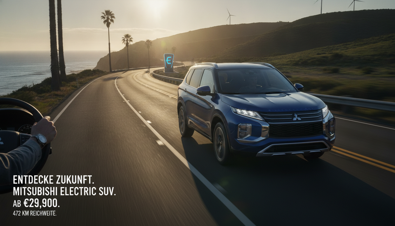 Mitsubishi révolutionne l'accès à son SUV électrique : 472 km d'autonomie pour seulement 29 900 € 1 découvrez le nouveau suv électrique mitsubishi qui allie autonomie impressionnante de 472 km et prix accessible de 29 900 €. une révolution pour la mobilité électrique abordable.