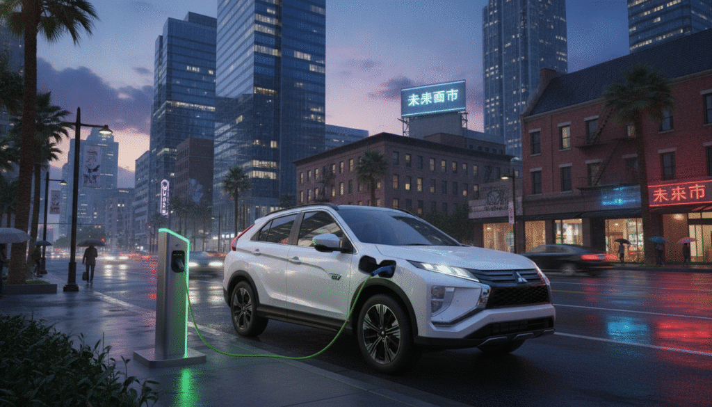 Mitsubishi révolutionne l'accès à son SUV électrique : 472 km d'autonomie pour seulement 29 900 € 1 découvrez le nouveau suv électrique de mitsubishi, offrant une autonomie exceptionnelle de 472 km à un prix accessible de seulement 29 900 €. une révolution dans le domaine des véhicules électriques abordables.