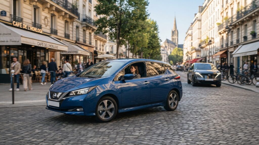 Nissan étoffe sa gamme électrique : de 259 à 622 km d’autonomie pour répondre à presque tous les besoins 1 nissan élargit sa gamme électrique avec des modèles offrant de 259 à 622 km d’autonomie, pour s’adapter à presque tous les usages.