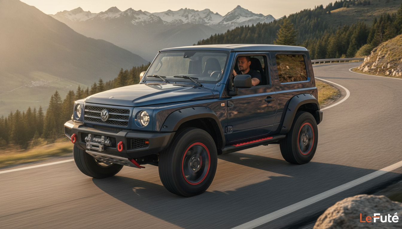 Nouveau 4x4 authentique débarque en Europe : 408 chevaux, boîte courte et double blocage pour 51 400 € 1 découvrez le nouveau 4x4 authentique débarquant en europe avec ses 408 chevaux, sa boîte courte et son double blocage, disponible dès 51 400 € pour des aventures tout-terrain inégalées.
