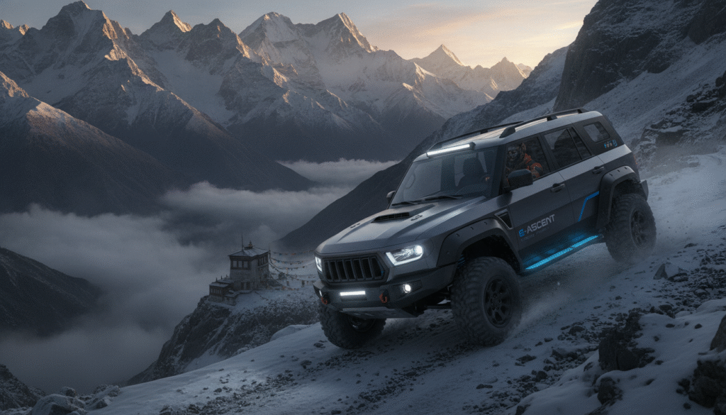 Nouveau 4×4 de 818 ch bat le record Guinness en atteignant plus de 6 000 mètres d'altitude, une prouesse historique en tout-terrain extrême 1 découvrez le nouveau 4×4 de 818 chevaux qui établit un record guinness en atteignant plus de 6 000 mètres d'altitude, une performance historique en tout-terrain extrême.