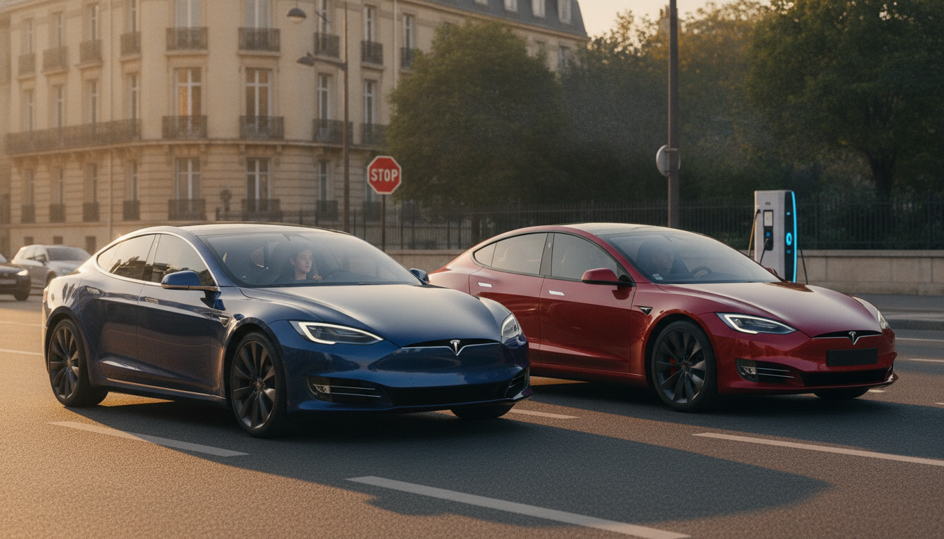 Tesla FSD : la France expérimente deux véhicules avant une décision majeure pour l’avenir de la conduite en Europe 1 tesla fsd : la france teste deux voitures équipées de la conduite autonome avant une décision clé pour l'avenir de la mobilité en europe.