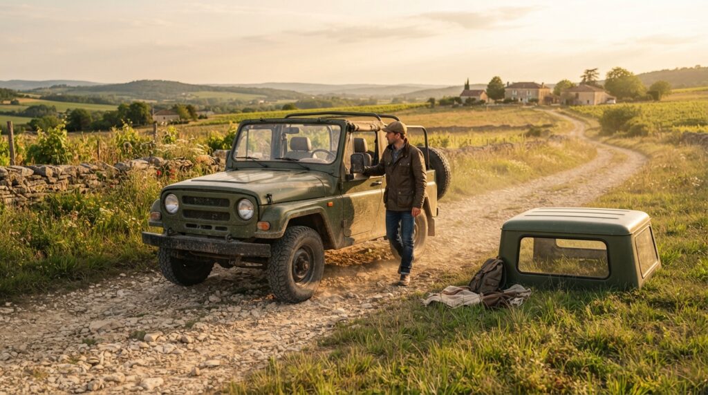 BAW 212 Mavero : un 4×4 compact à toit amovible, encore mystérieux côté motorisation 1 découvrez le baw 212 mavero, un 4×4 compact doté d’un toit amovible, tandis que sa motorisation reste encore mystérieuse.