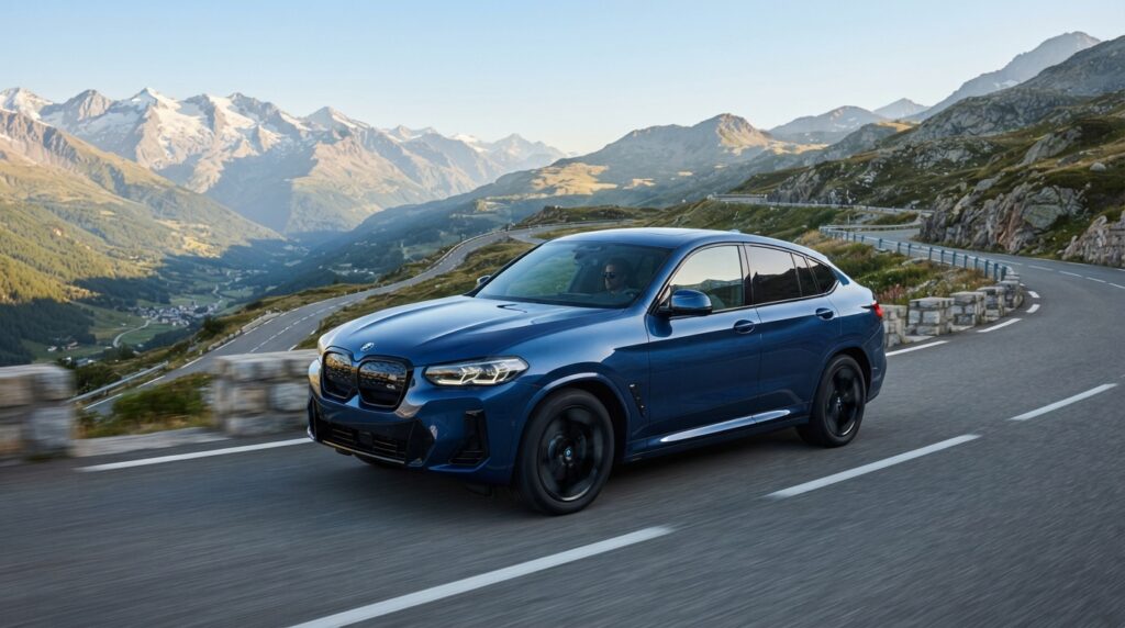 BMW iX4 : un SUV coupé 100 % électrique annoncé jusqu’à 828 km d’autonomie, à partir de 73 950 € en France 1 découvrez le bmw ix4, le suv coupé 100 % électrique annoncé avec jusqu’à 828 km d’autonomie et proposé à partir de 73 950 € en france.